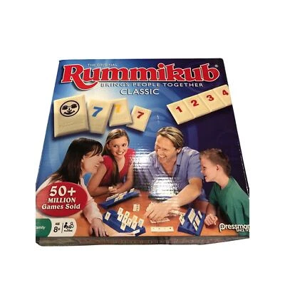 2018 Pressman Classic Rummikub Game Family Fun Game Preowned  - Image 1 of 4