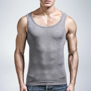 Nueva Camiseta Interior Transpirable Delgada Para Hombre Chaleco Deportivo Fitness Correr Camisa Sin Mangas - Imagen 1 de 13
