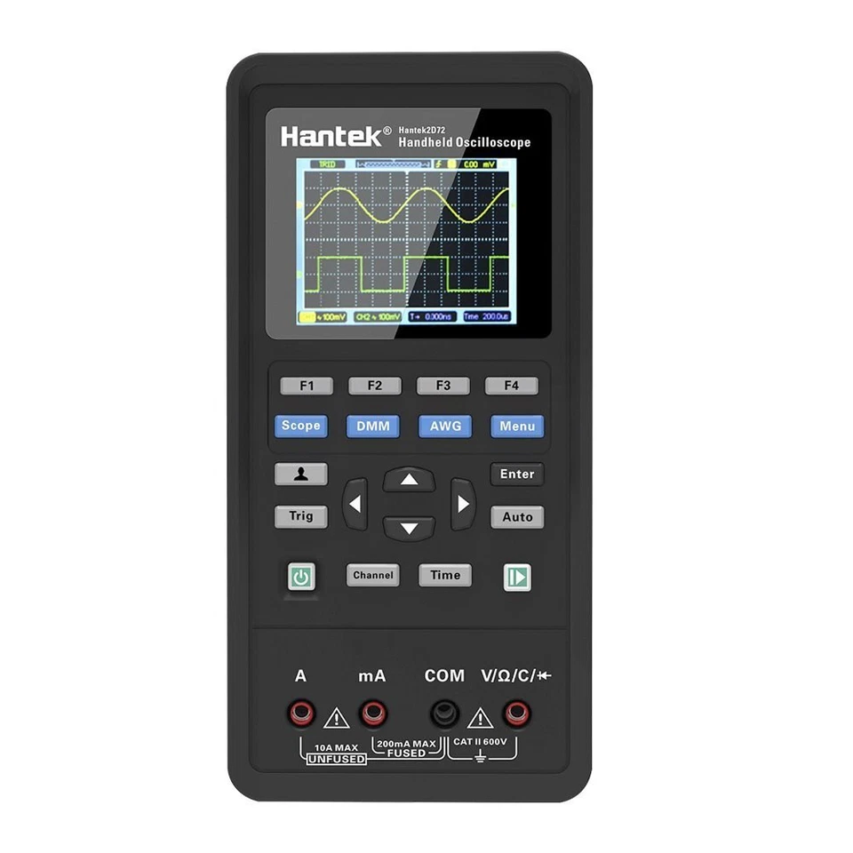 NEW HANTEK 2C42 Handheld 40MHz Bandwidth 2 in 1 oscilloscope Multimeter tester - Image 1 of 4