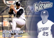 2005 Fort Wayne Wizards Grandstand #6 Jonathan Ellis Charleston South Carolina 