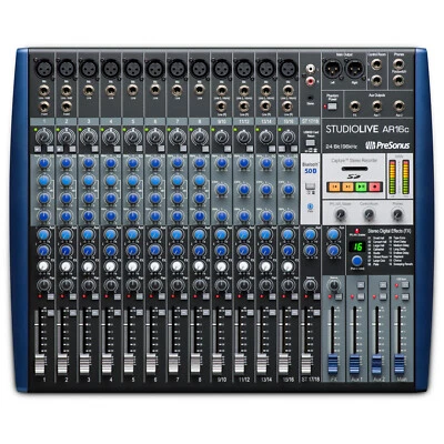Presonus Mischpult Studiolive AR16C USB 18-Kanal Analog-Mixer - Bild 1 von 4