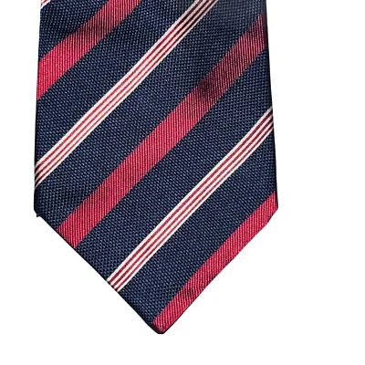 Tiffany, Hombre 100% Seda Hecho en Italia Carrera, Clásico Ejecutivo Rayas Atado  Foto 1 de 4