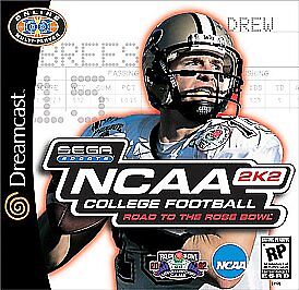 NCAA Football 2K2, (Dreamcast)