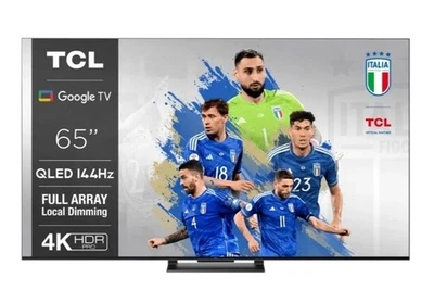 TV 65" TCL 65C745 QLED 4K ULTRA HD SMART WIFI GOOGLE TV 3900PPI NO SAMSUNG NO 8K - Immagine 1 di 4