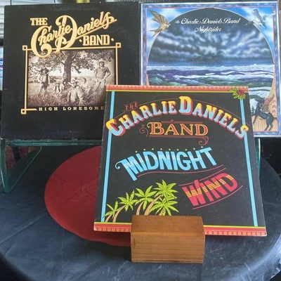 Charlie Daniels Band (Vinyl 3LP Lot) - Midnight Wind, Nightrider, Hi Lonesome - Image 1 of 4