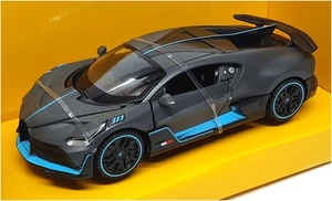 Rastar 1/32 Scale Diecast 64210 - Bugatti Divo - Matt Grey/Blue - Picture 1 of 5