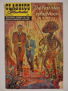 Classics Illustrated Comic #144 The First Men in the Moon by H. G. Wells - Picture 1 of 6