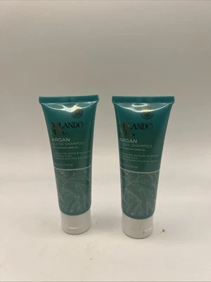 Lote/2 champú Orlando Pita Argan Brillo 50 ml 1,7 OZ X 2 Foto 1 de 2