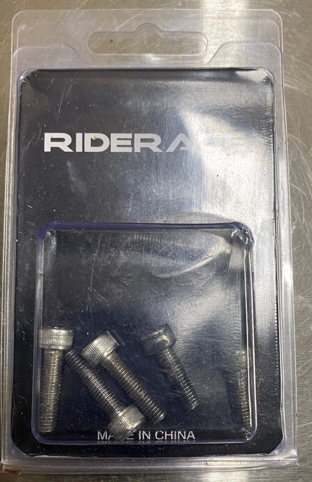 6 parafusos de haste de prata usados - Imagem 1 de 2