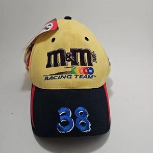 Cappello Berretto Elliot Sadler M&M Racing NASCAR 38 Robert Yates Chase Autentico Vintage - Foto 1 di 9