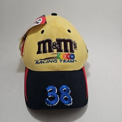 Подлинная винтажная гоночная кепка Elliot Sadler M&M NASCAR 38 Robert Yates Chase - Изображение 1 из 4