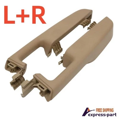 Se adapta a 99-06 Chevrolet Silverado 1500 Suburban beige manija de reposabrazos de puerta delantera L+R Foto 1 de 4