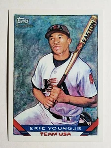 Topps National Chicle #319 2010 Eric Young Jr. SP - Imagen 1 de 2