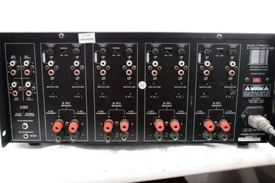 Pyle 4 Multi-Zone Stereo Amplifier - 19” Rack Mount, Powerful 8000 PT8000CH - Image 1 of 4