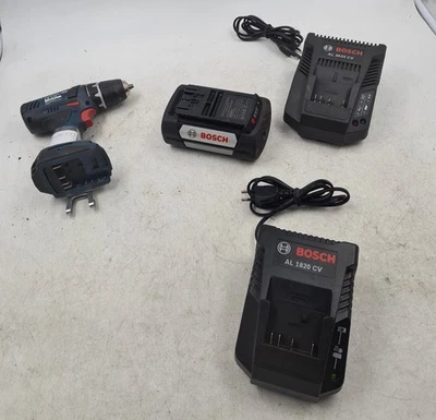 Lot of 4 Bosch Cordless Power Tools - GSR 14.4 2Li, Used - Image 1 of 4