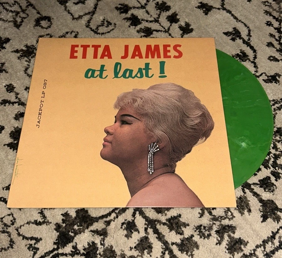 Etta James At Last Green Vinyl LP RSD 2016 - Image 1 of 1