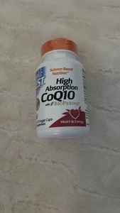 Doctor's Best High Absorption CoQ10 with BioPerine 120 pcs Softgel Heart Health - Picture 1 of 3