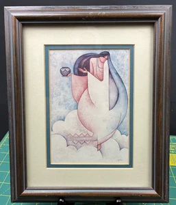 G.E. Mullan "Cloudwalker" - Lithograph - Custom Framed & Matted - Picture 1 of 9