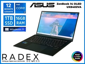 Asus ZenBook 14 OLED | Intel i7 | 1TB SSD | 16GB RAM | Windows11 | Garantie - Bild 1 von 21