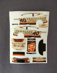 2025 Custom Justin Allgaier #40 Travellers 1/64 Peel & Stick Decals - Picture 1 of 1