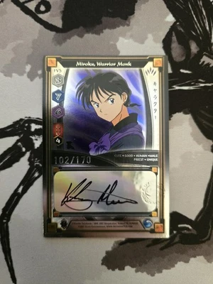 Miroku Warrior Monk FV5 102/170 Inuyasha TCG Very Rare  - Image 1 of 2