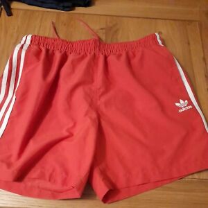 Adidas Swim Shorts. Size L in Raspberry. BNWOT