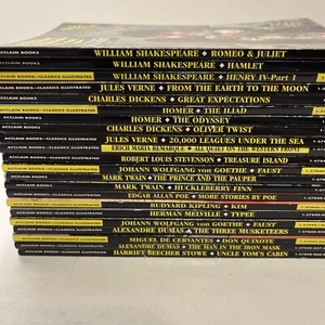 Classics Illustrated Acclaim Books Lot of 22 w/Notes 1997 - Picture 1 of 16