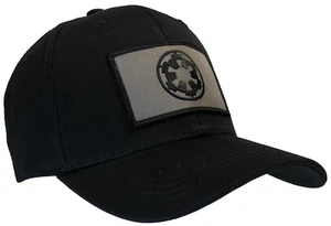 Star Wars Imperial Hat Gorra de bola negra 100% algodón estructurado - Imagen 1 de 3