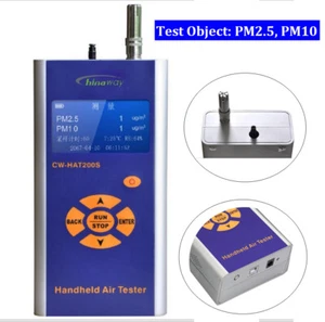 Handheld Particle Counter PM2.5 PM10 Air Quality Detector USB Port Air Tester  - Picture 1 of 7