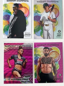 2023 Upper Deck Goodwin Champions Pink Wave/ Splash of Color...Pick From List !! - Picture 1 of 37