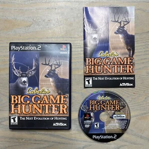 Cabela’s Big Game Hunter PlayStation 2 PS2 Video Game CIB Complete Tested - Picture 1 of 16