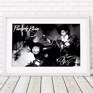 PRINCE - Music Legend Pop Poster Picture Print Sizes A5 to A0 **FREE DELIVERY** - Foto 1 di 14