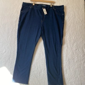 Lane Bryant The Jegging Blue Jeans w Zipper Closure, Womens Size 28, NWT - Picture 1 of 11