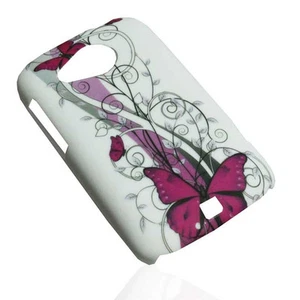Design No.1 Hard Back Cover Handy Case Hülle Kappe Schale für HTC Desire C - Picture 1 of 2