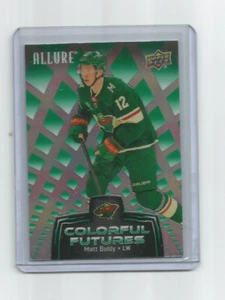 Matt Boldy (Minnesota) 2024-25 Upper Deck Allure Green Colour Futures #CF-14 - Bild 1 von 2