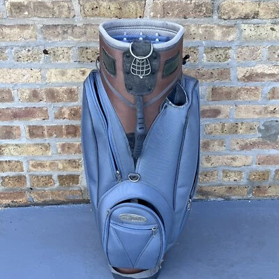 Great Divider Trolley L Cart Golf Bag 14 Dividers Purple No Carry Strap W Cover - Image 1 of 4