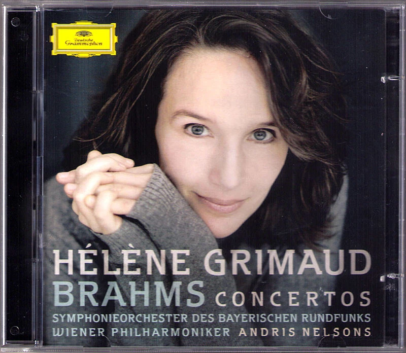 Helene GRIMAUD BRAHMS Piano Concerto No.1 & 2 Andris NELSONS 2CD Klavierkonzerte - Bild 1 von 1