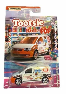 Matchbox 2020 Tootsie Roll Pop Volkswagen Caddy Delivery #1/6 New Old Stock - Picture 1 of 6