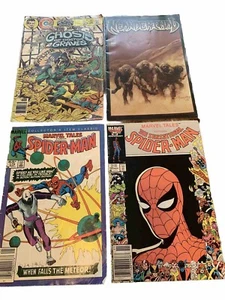 Small Comic Book Lot Spiderman #193 25th Anniversary Border, +3 More SEE PHOTOS - Picture 1 of 24