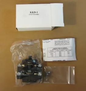KKD-1 Aux Contact Kit for KD NEMA Contactors, KKD 1. A74-177676-0001 - Imagen 1 de 7