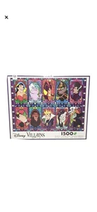 Rompecabezas de 1500 piezas de villanos de Disney Portaits Rompecabezas Ceaco SELLADO envío gratuito - Imagen 1 de 2