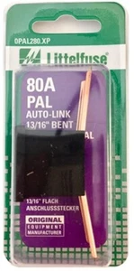 PAL 13/16" Bent Male Terminal 80 Amp Littlefuse 0PAL280XP Auto Link Fuse - Picture 1 of 2