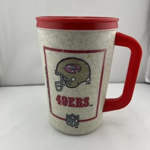 VTG Aladdin Travel Mug Cup 7-11 NFL 49ers San Francisco Football 20oz - Picture 1 of 4