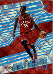 2015-16 Panini Revolution Rookie Revolution Cosmic Card #12 Delon Wright /100