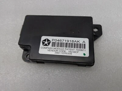 2011-2012-2013-2014-2015-2016 Dodge Charger Compass Module P04671918AK OEM #54D - Image 1 of 4
