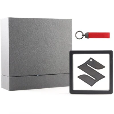 SUZUKI 100% Fibra de Carbono Automóvil Moto Llavero Llavero Regalos Foto 1 de 4