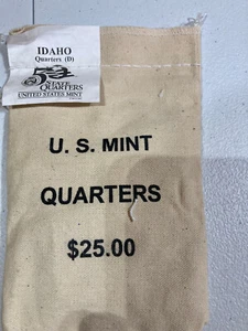 2007-D  Idaho State Quarter Original Mint Sewn Bag 100 coins - Picture 1 of 1