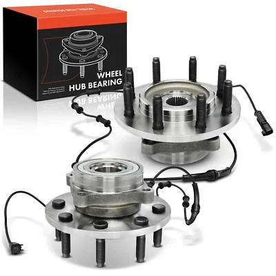 2x Conjunto de buje y cojinete de rueda delantera para camioneta Dodge Ram 1500 2500 2006-2008 Foto 1 de 4