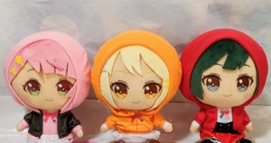 Love Live Nijigasaki Schoo Ayumu Ai Setsuna Yuki Parka Estilo GIGO Juguete de Peluche 3 juegos - Imagen 1 de 2