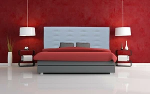 ONEK-DECCO Cabecero de cama tapizado en Polipiel Mod.FLORIDA (70 cm.alto). - Imagen 1 de 7